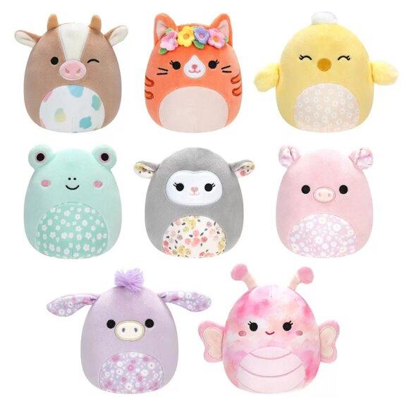 Squishmallows 5-inch Plush 8-pack Assorted Spring Critters Collection (NIB) - Picture 2 of 6